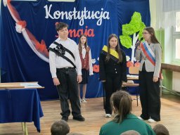 Obchody Święta Konstytucji 3 Maja w naszej szkole